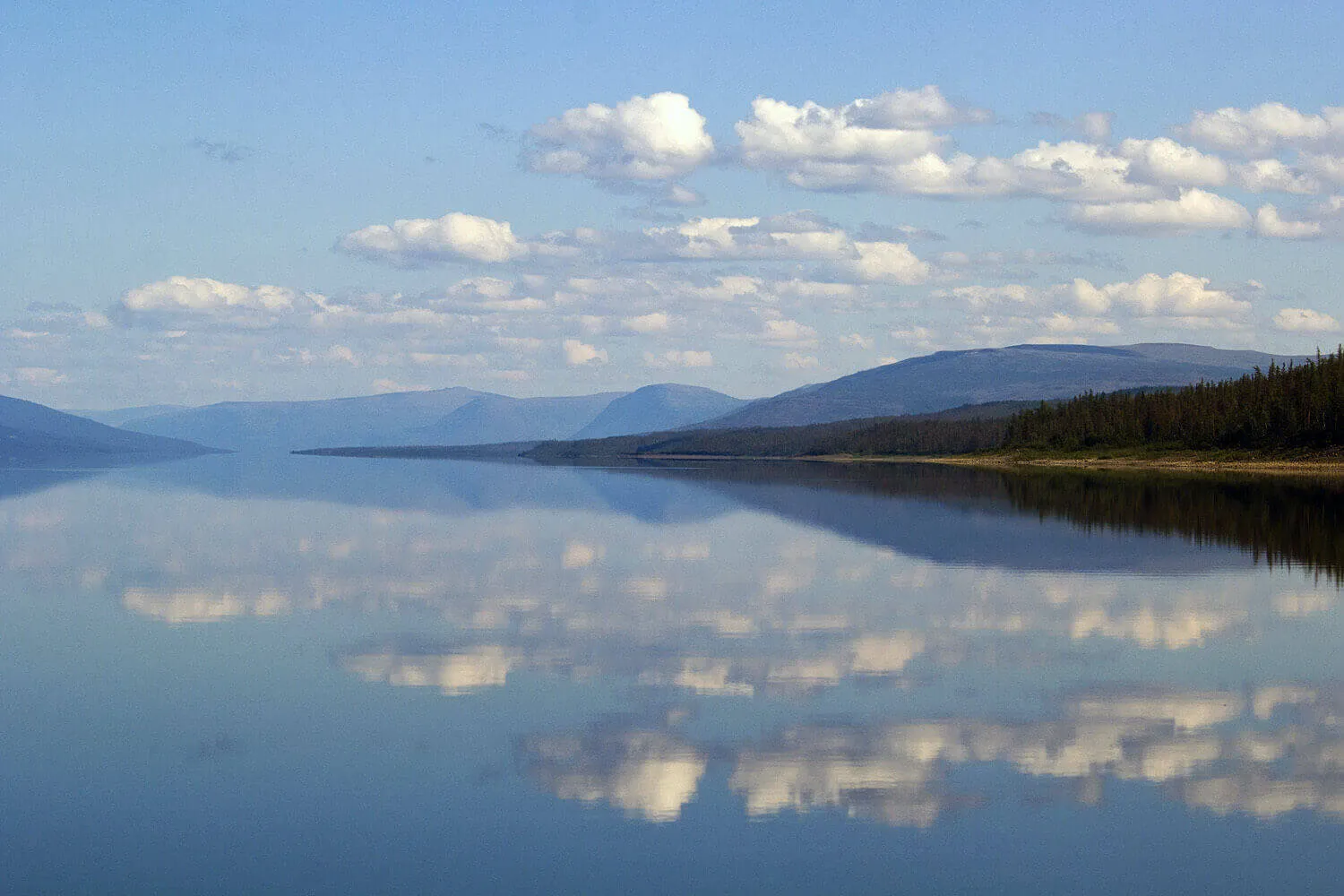 озеро Дюпкун на плато Путорана